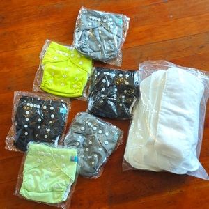 LOT NWT Alva Baby Diaper Covers and Liners